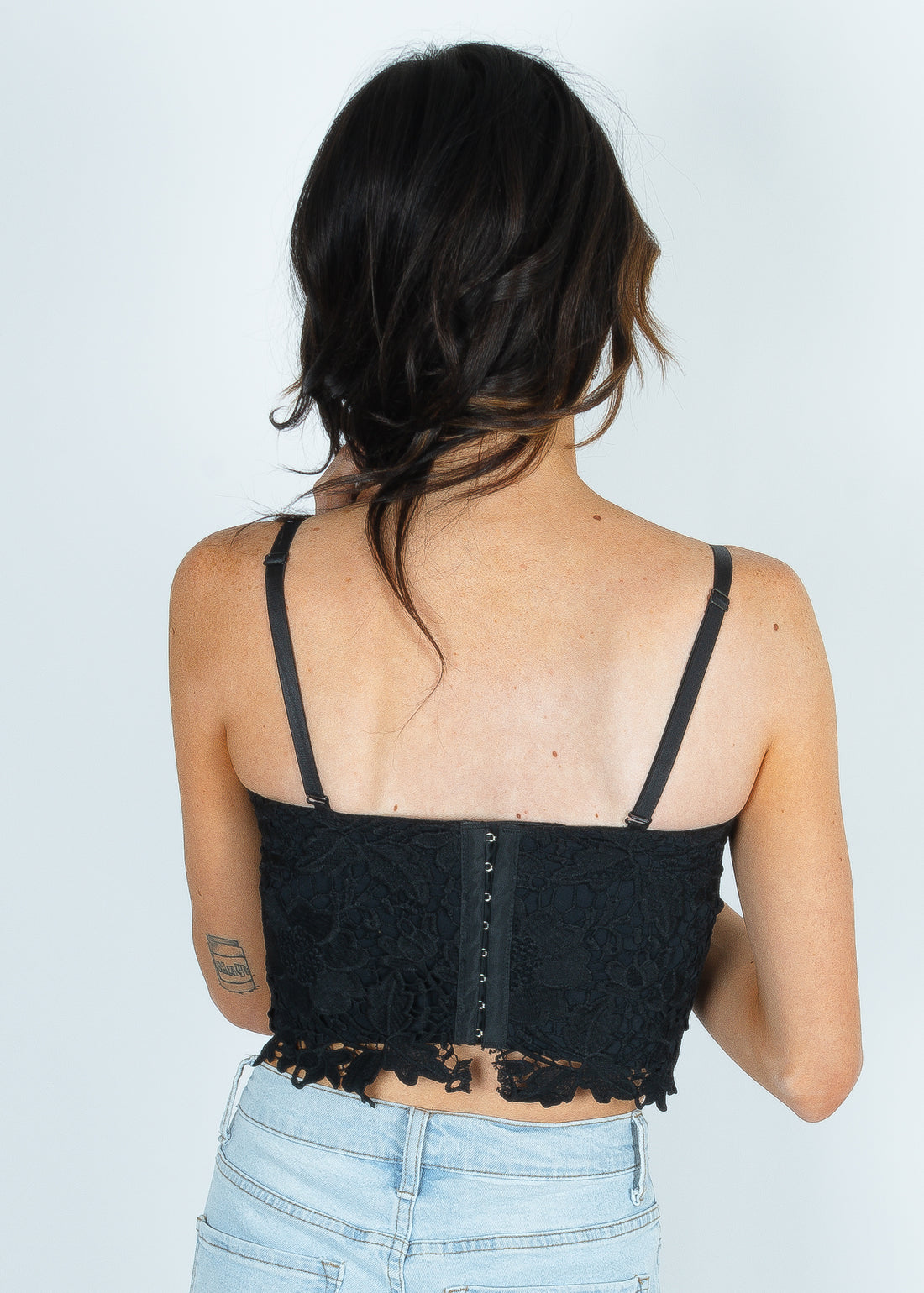 Captured Moments Crochet Lace Corset Top