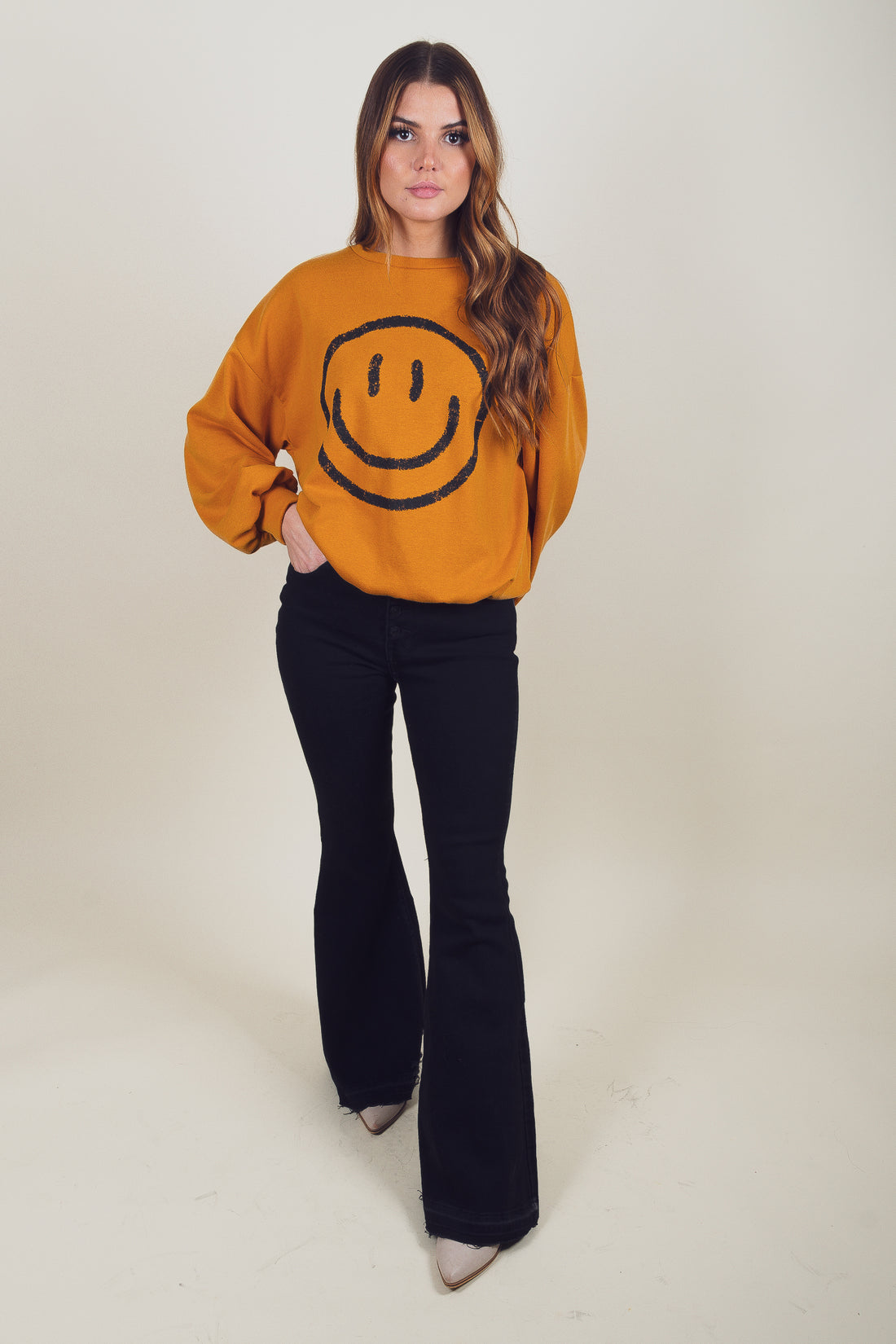 Smile For Me Oversized Top