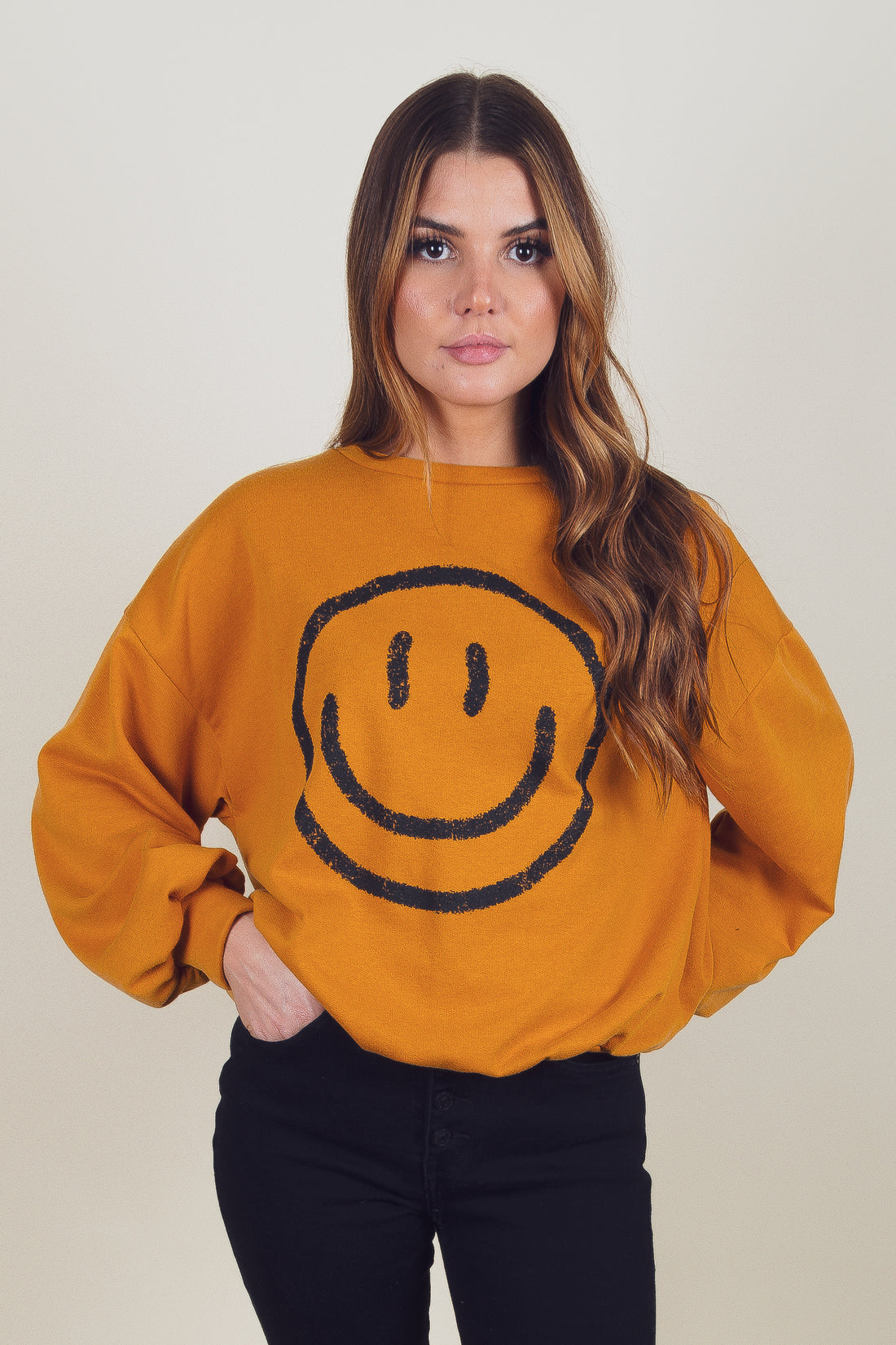 Smile For Me Oversized Top