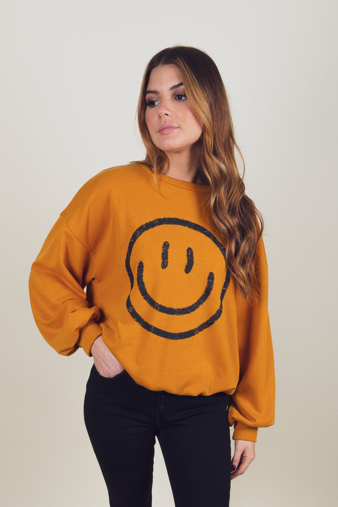 Smile For Me Oversized Top