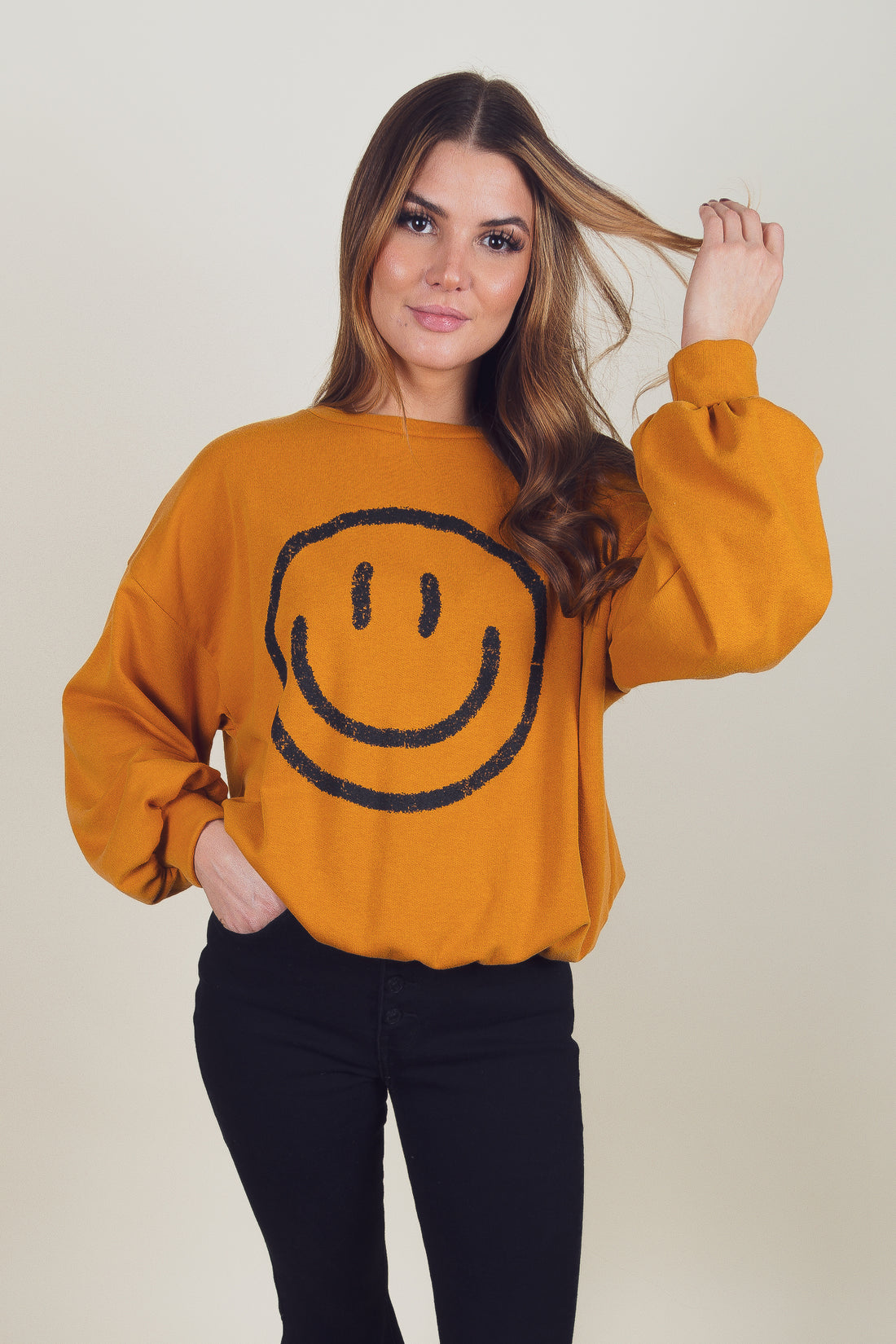 Smile For Me Oversized Top