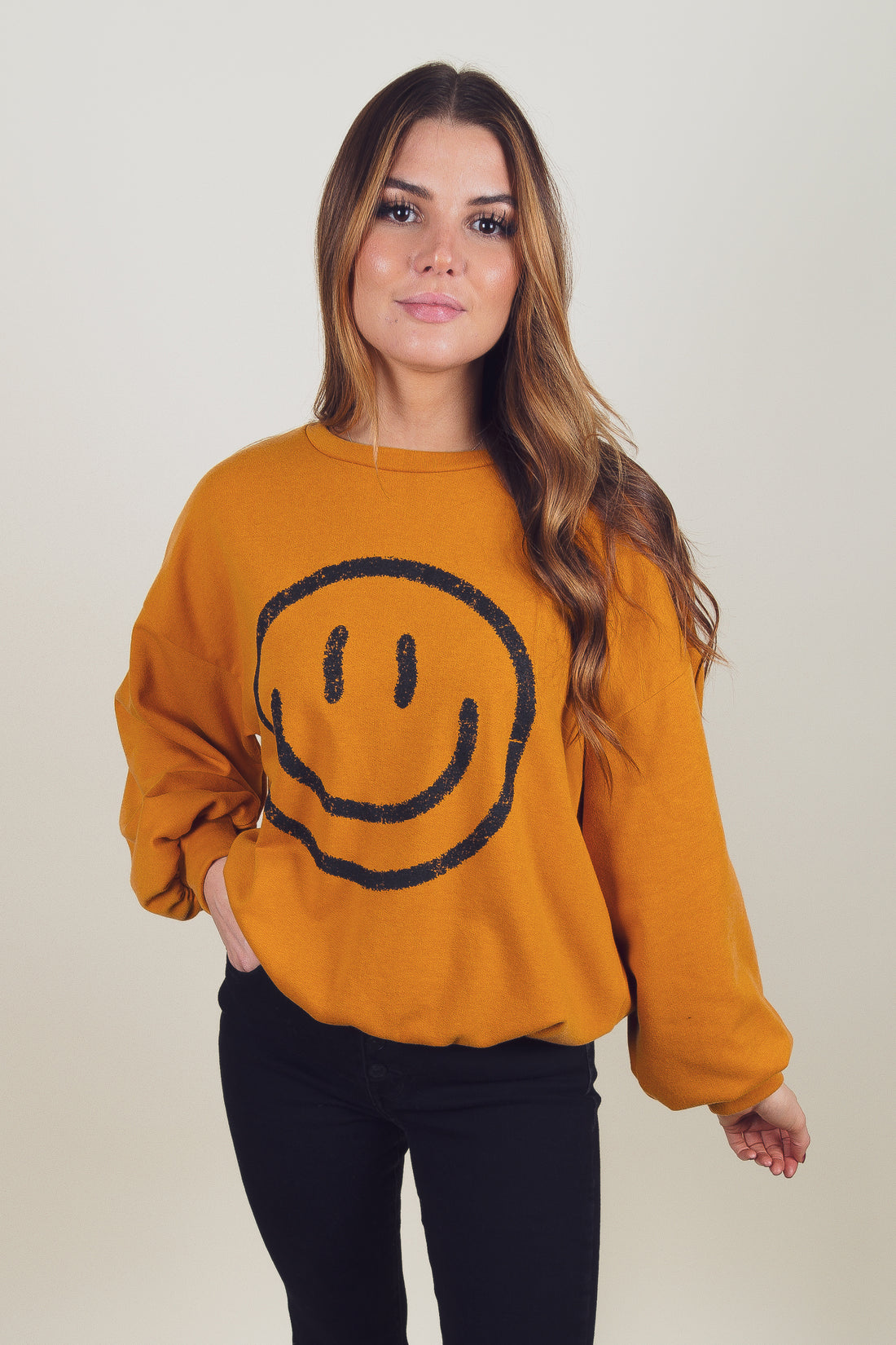 Smile For Me Oversized Top