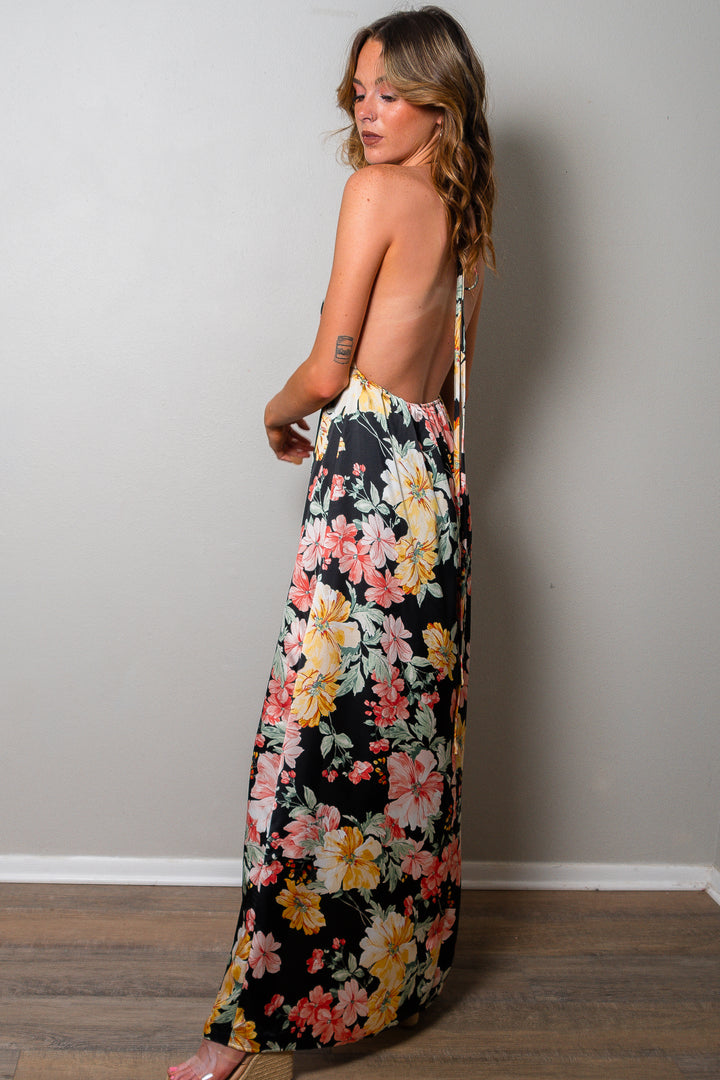 Flower Me With Love Floral Maxi Dress