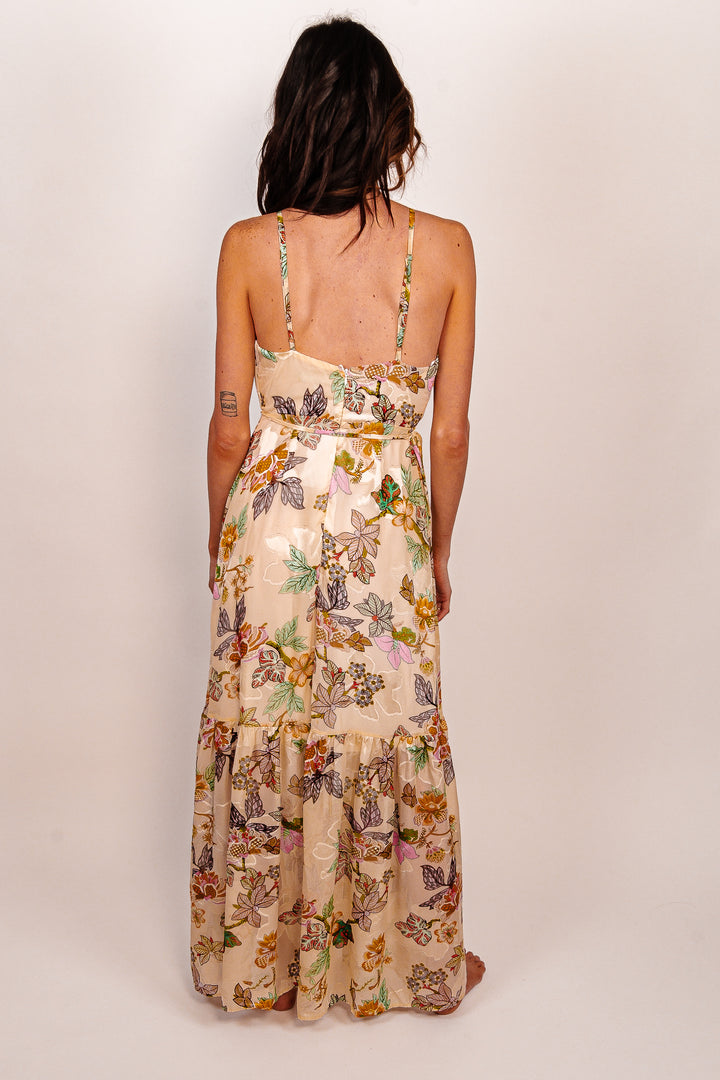 Simply Unforgettable Floral Maxi Dress