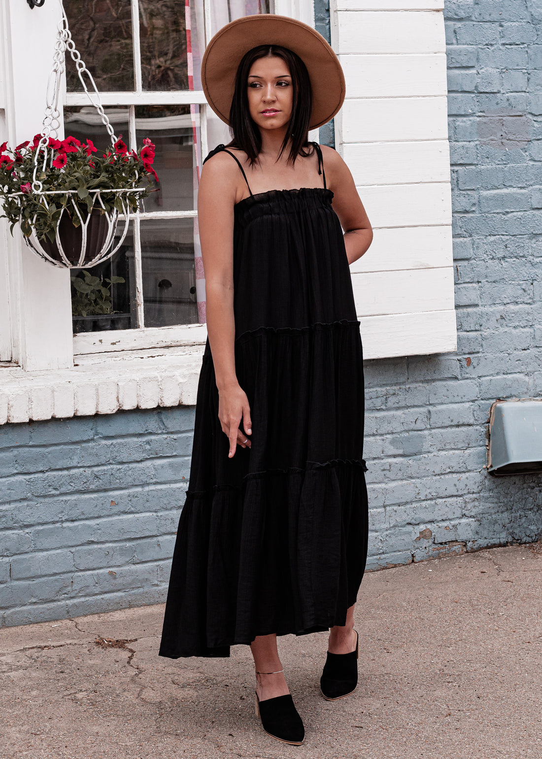 Happy Hour Tiered Midi Dress - Truelynn Clothing Company