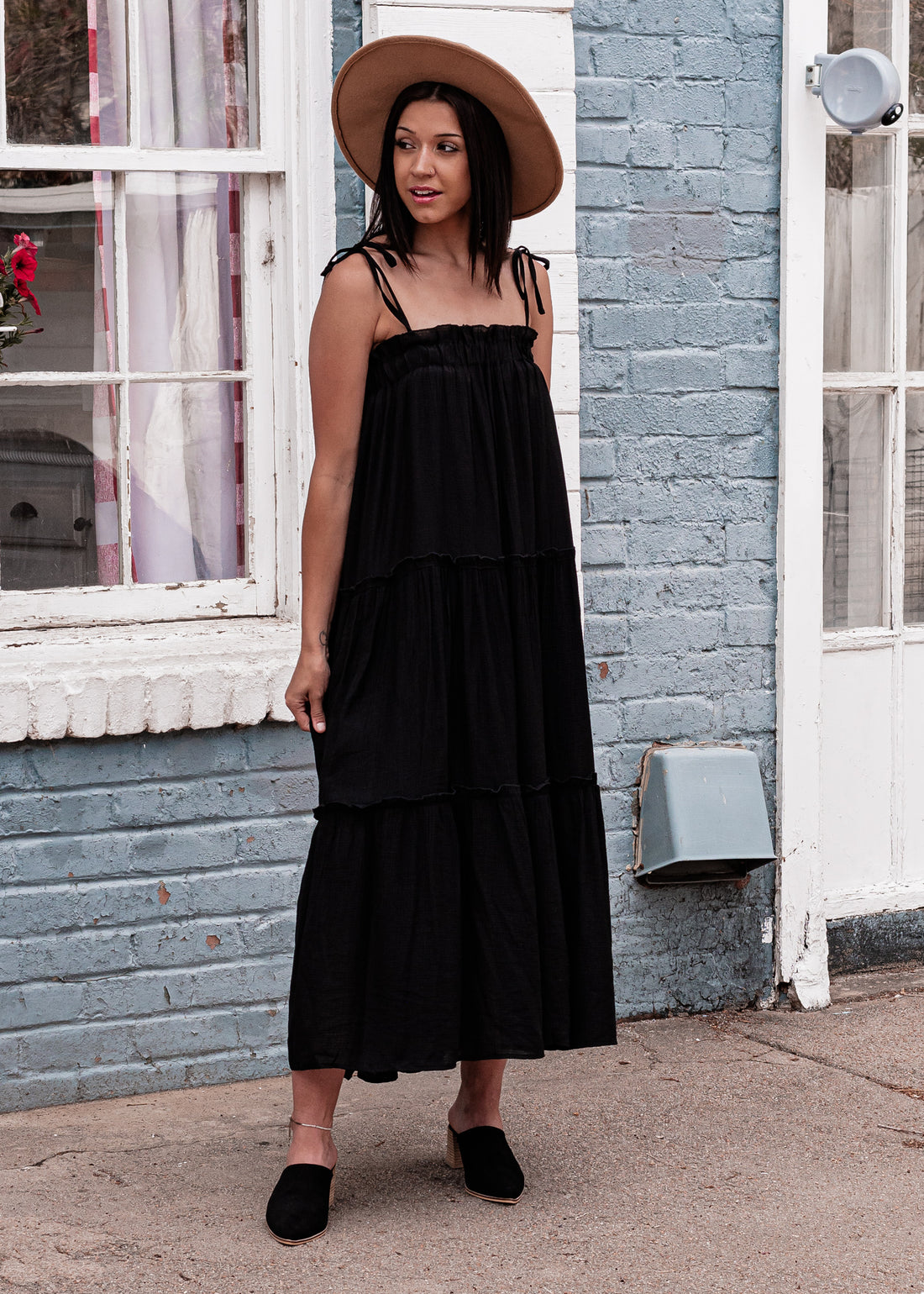 Happy Hour Tiered Midi Dress - Truelynn Clothing Company